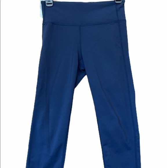 Athleta Blue Crop Leggings Small - Picture 4 of 9